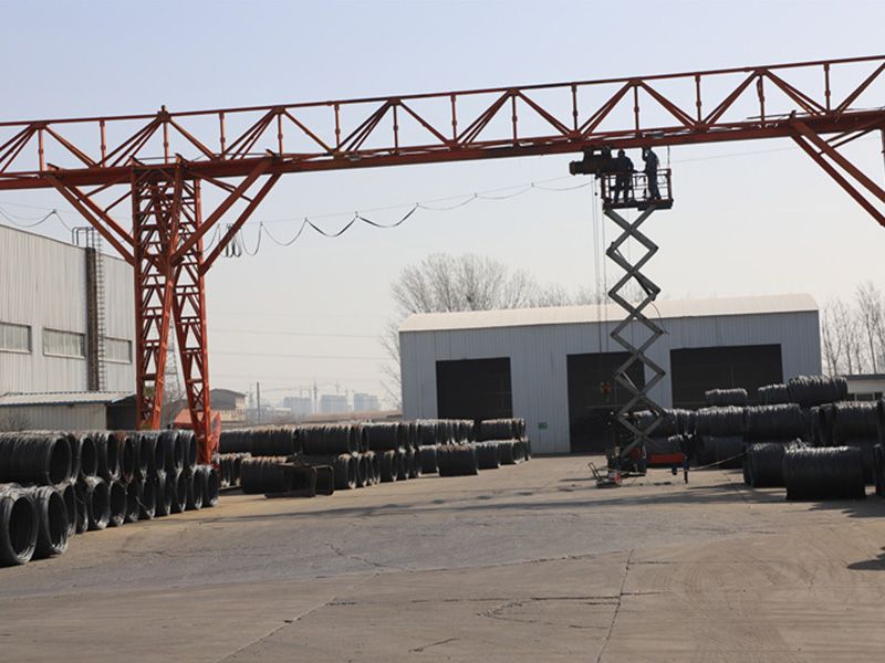 CRB550鋼筋準(zhǔn)備發(fā)貨